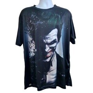 DC Comics Batman The Joker Arkham Origins T-Shirt 3XL Black